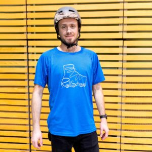 Instruktor jazdy na rolkach Jakub Szczurowski
